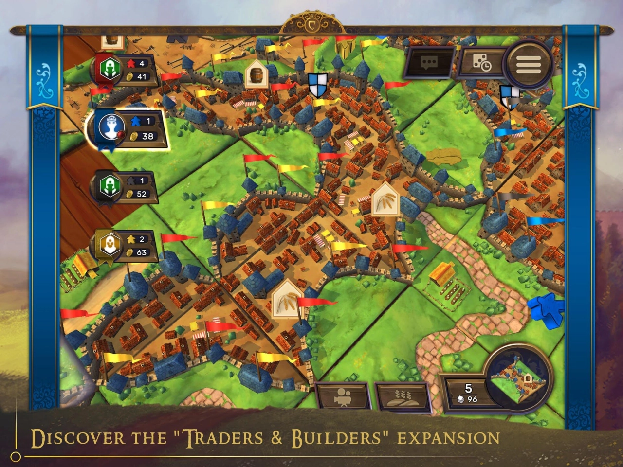 Screenshot #6 - CARCASSONNE - TILES & TACTICS 1.8