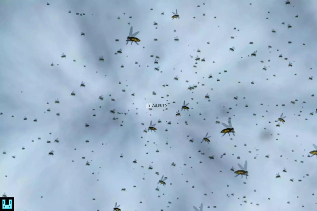 Screenshot #1 - Fly Particle System