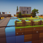 Screenshot #1 - Cartoon Low Poly Cube World