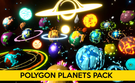 Polygon Planets Pack