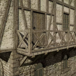 Screenshot #3 - HQ Modular Fantasy House v1.1.unitypackage