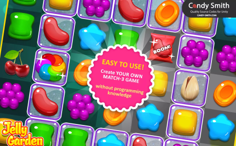 Match 3 Jelly Garden Kit