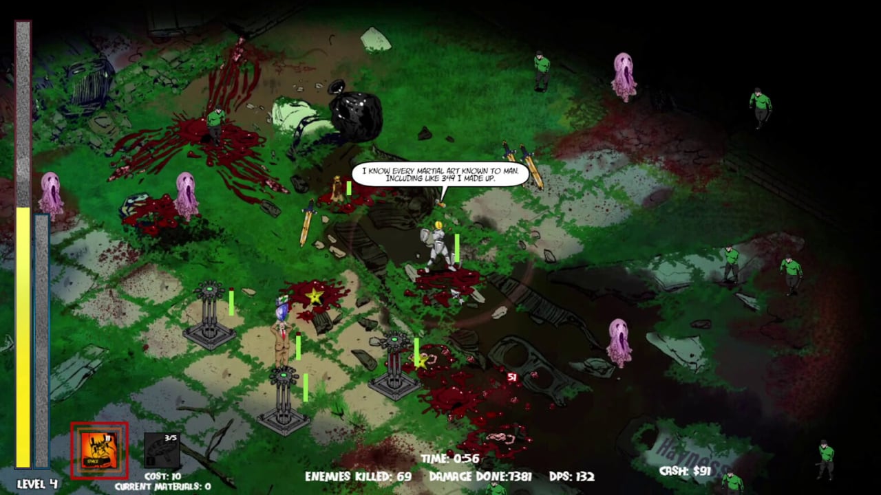 Screenshot #6 - Second Rate Superheroes