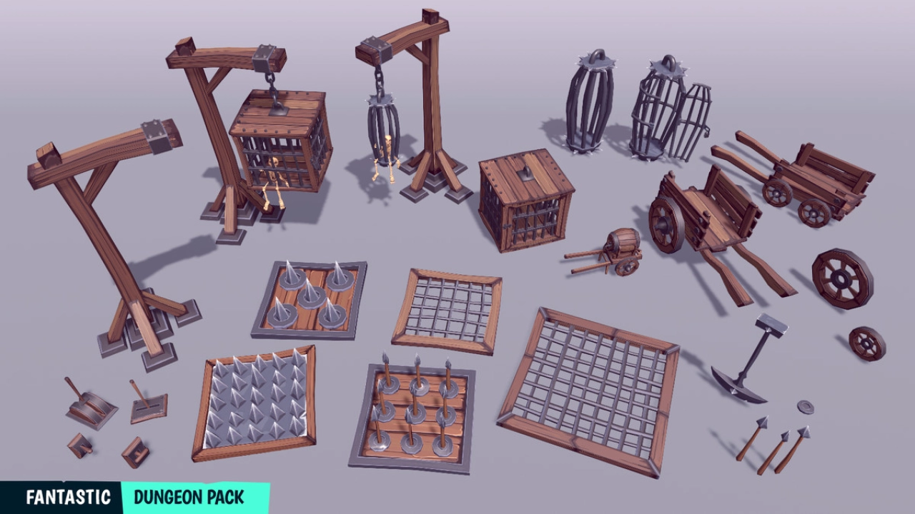 Screenshot #1 - FANTASTIC - Dungeon Pack FULL (Unity)
