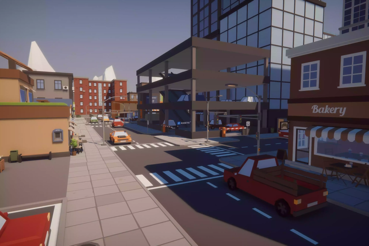 Screenshot #1 - Low Poly Megapolis