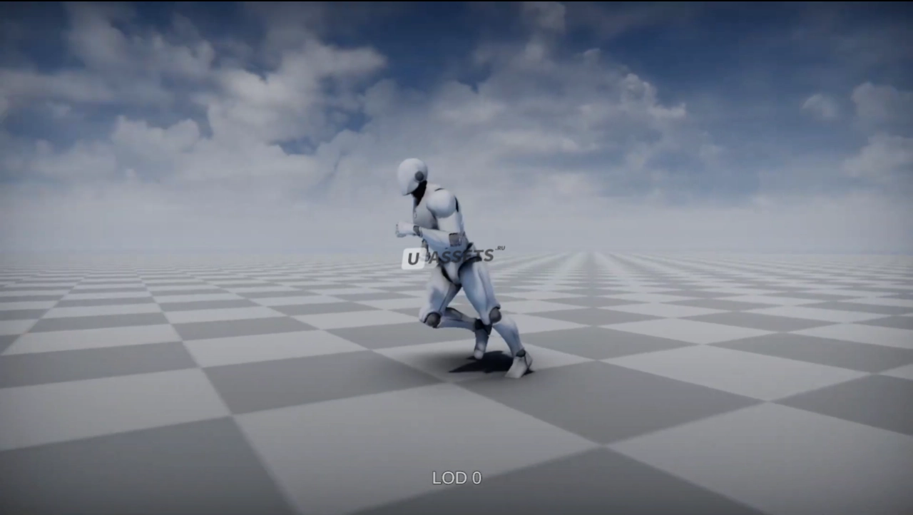 Screenshot #1 - Animation LOD Unity3D