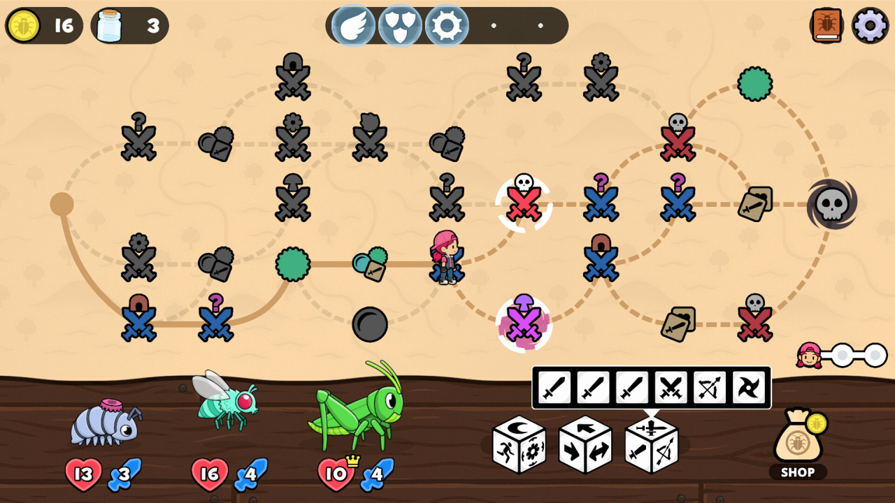 Screenshot #2 - Dicey Bugs
