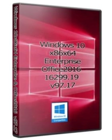 Windows 10 Enterprise 1709 16299.19 + Office 2016