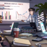 Screenshot #1 - POLYGON Office - Low Poly 3D Art by Synty