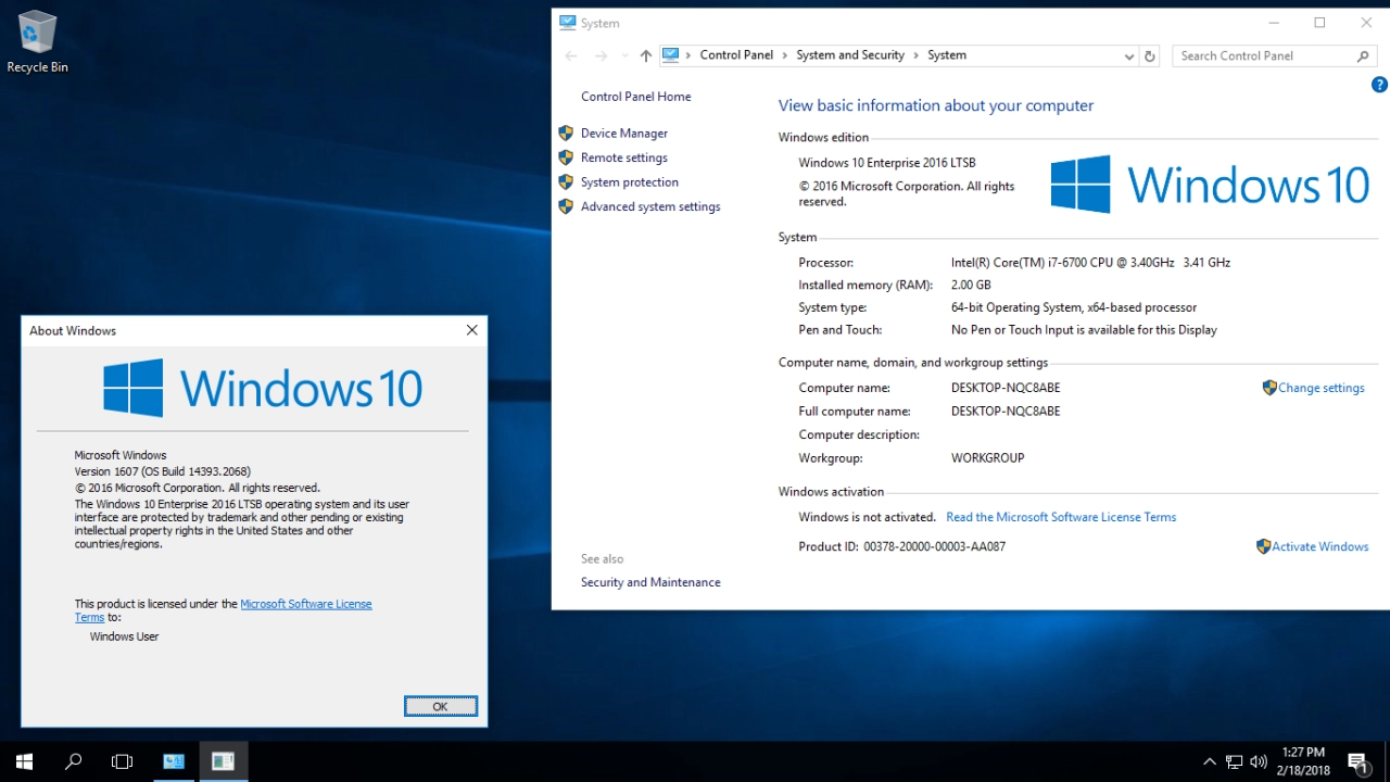 Screenshot #7 - Windows 10 Version 1607 with Update (x86-x64) AIO