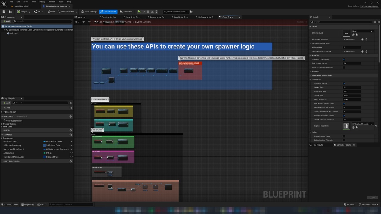 Screenshot #4 - Global World Optimization Framework PRO MAX with Multiplayer UE5.6  v1.3.0 🔥