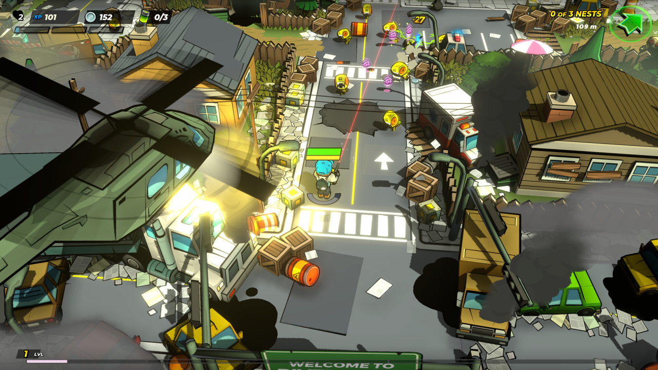 Screenshot #1 - Bullets and Brains