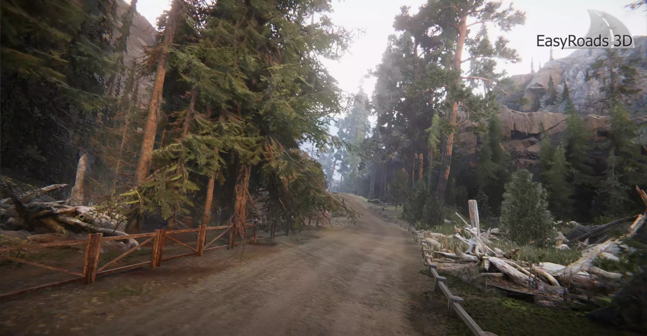 Screenshot #2 - EasyRoads3D Pro v3