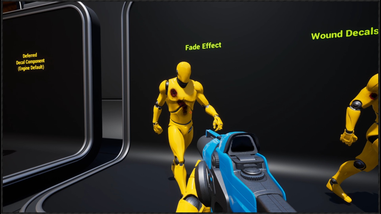 Screenshot #6 - Skinned Decal Component UE5.7   v3.0