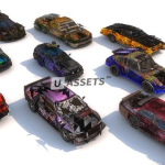 Screenshot #3 - Pack Of 9 Death Race Cars
