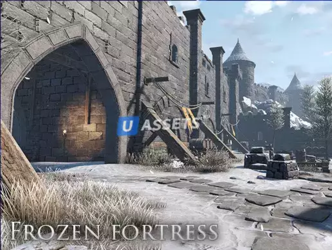 Screenshot #1 - Frozen Fortress - Environment