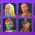 Screenshot #2 - Hand Painted Character Avatar Icons - Fantasy