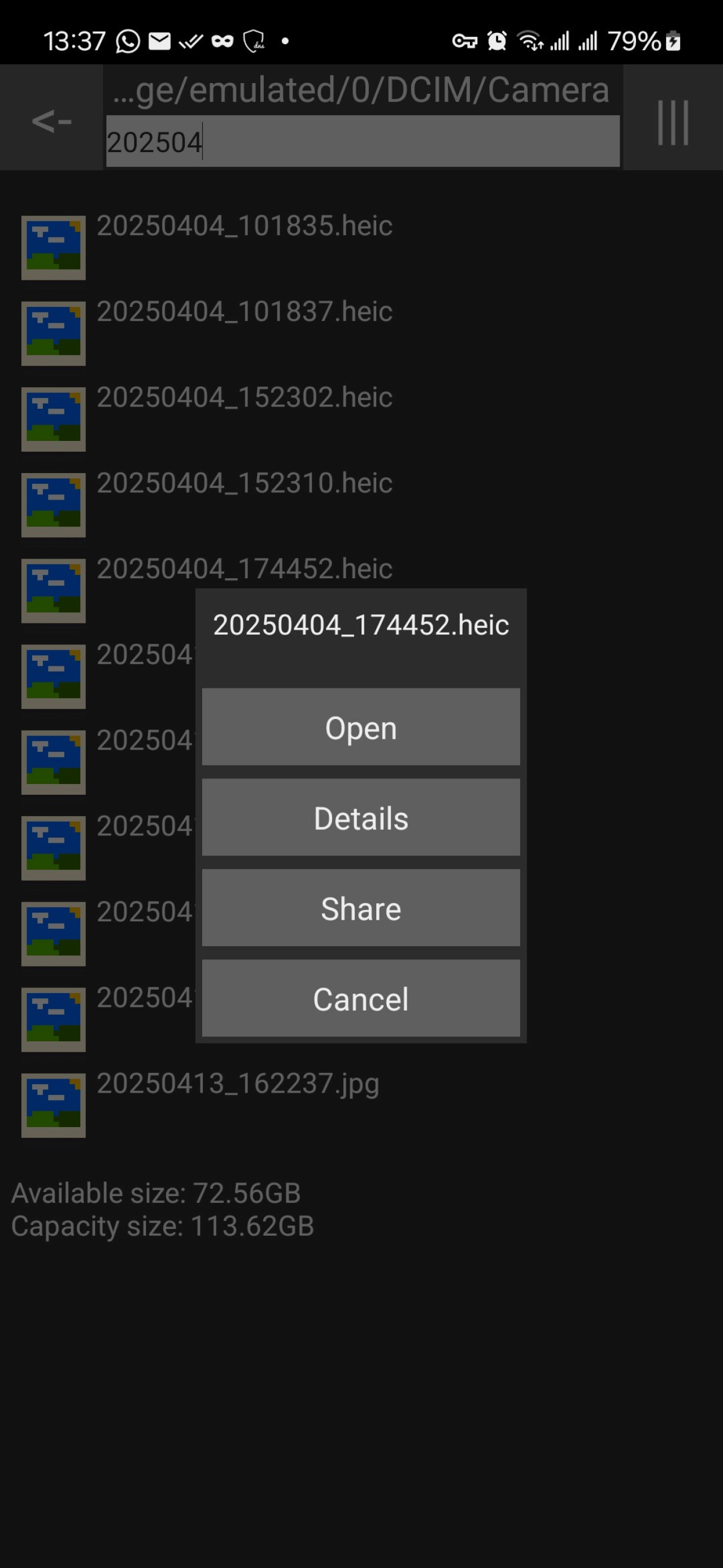 Screenshot #5 - LITTLE FILE EXPLORER 4.18
