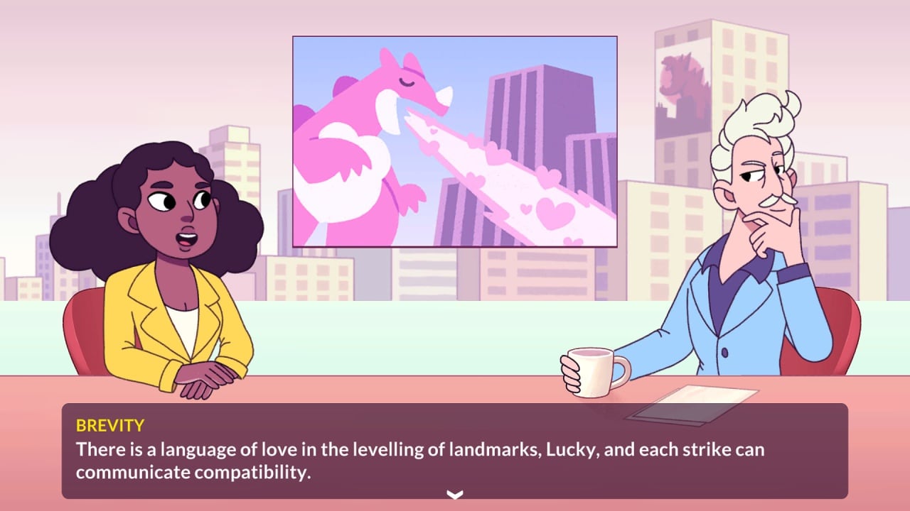 Screenshot #1 - Kaichu - The Kaiju Dating Sim