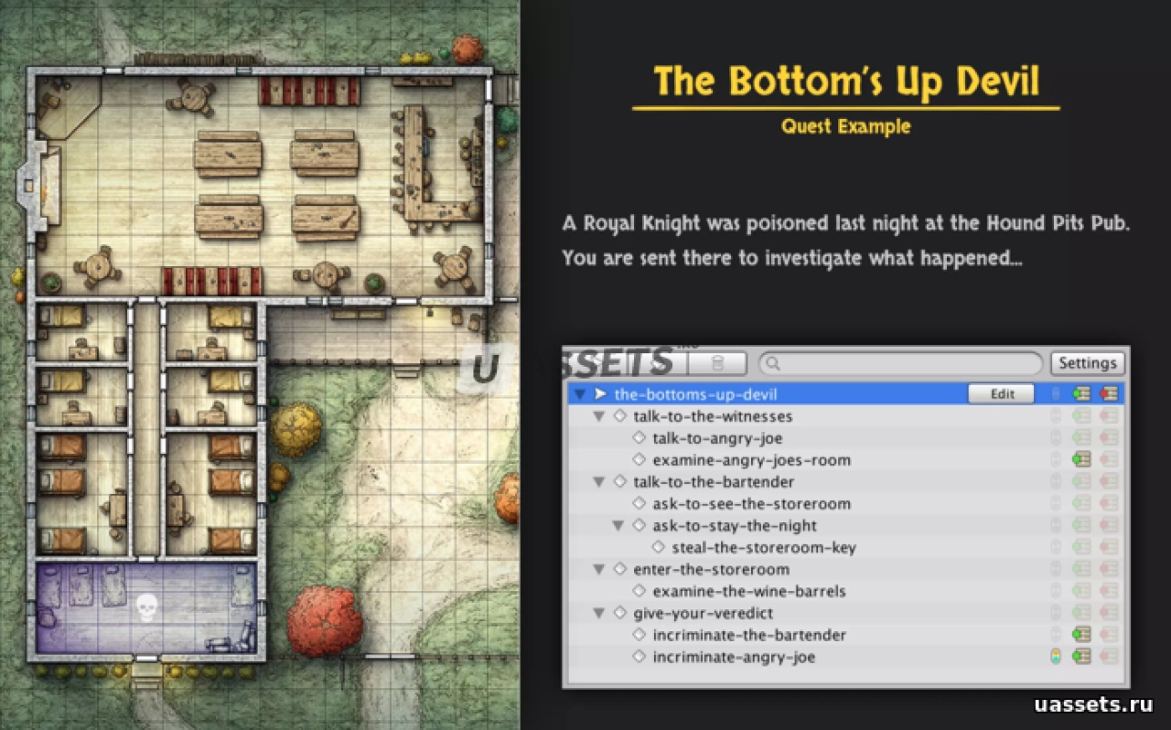 Screenshot #4 - Quests (Game Creator 1)
