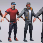 Screenshot #3 - Stylized Modular Character (Male)
