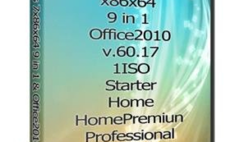 Windows 7 Ultimate SP1 9in1 & Office 2010 v.60.17 (Uralsoft)