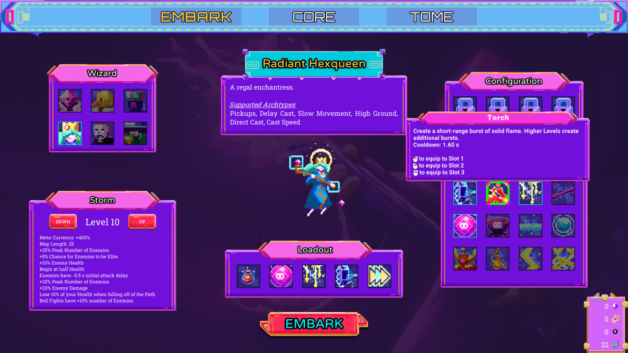 Screenshot #10 - Neon Spellstorm