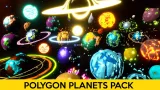 Screenshot #1 - Polygon Planets Pack
