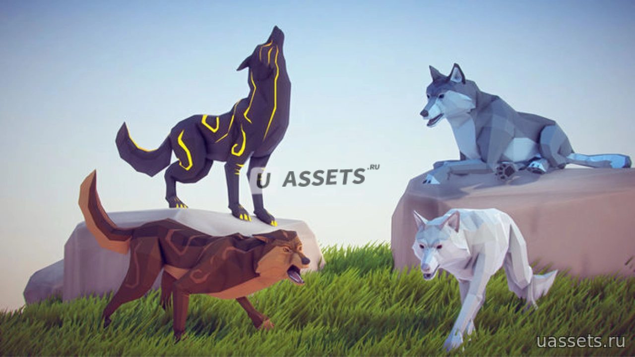 Screenshot #2 - Poly Art Forest Set