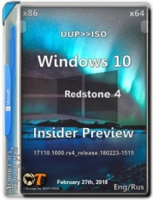 Windows 10 Insider Preview Build 17110.1000 RS4_RELEASE (En/Ru)