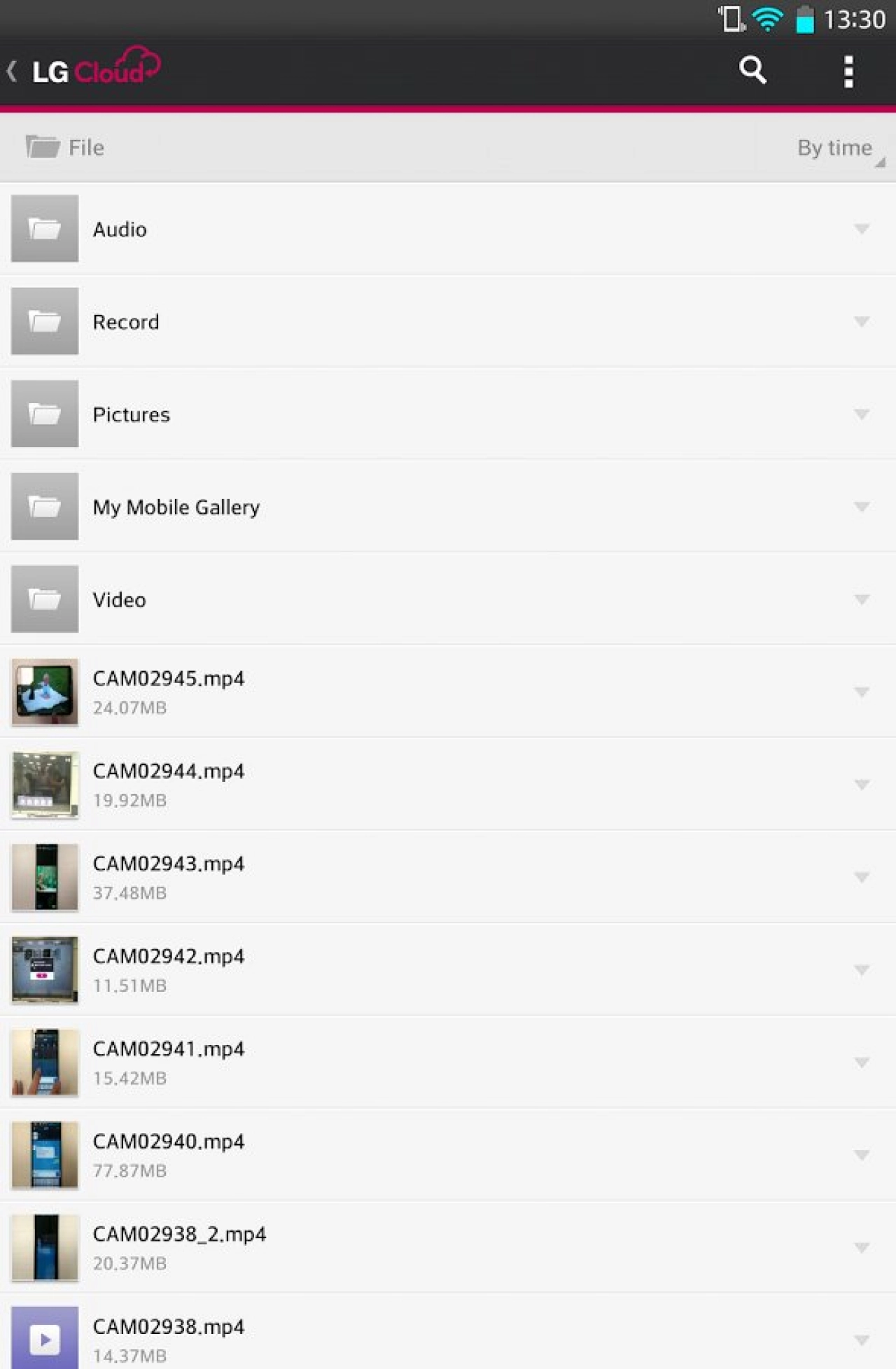 Screenshot #8 - LG CLOUD 3.4.00