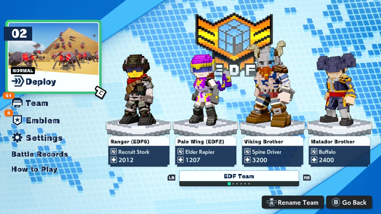 Screenshot #5 - EARTH DEFENSE FORCE: WORLD BROTHERS 2