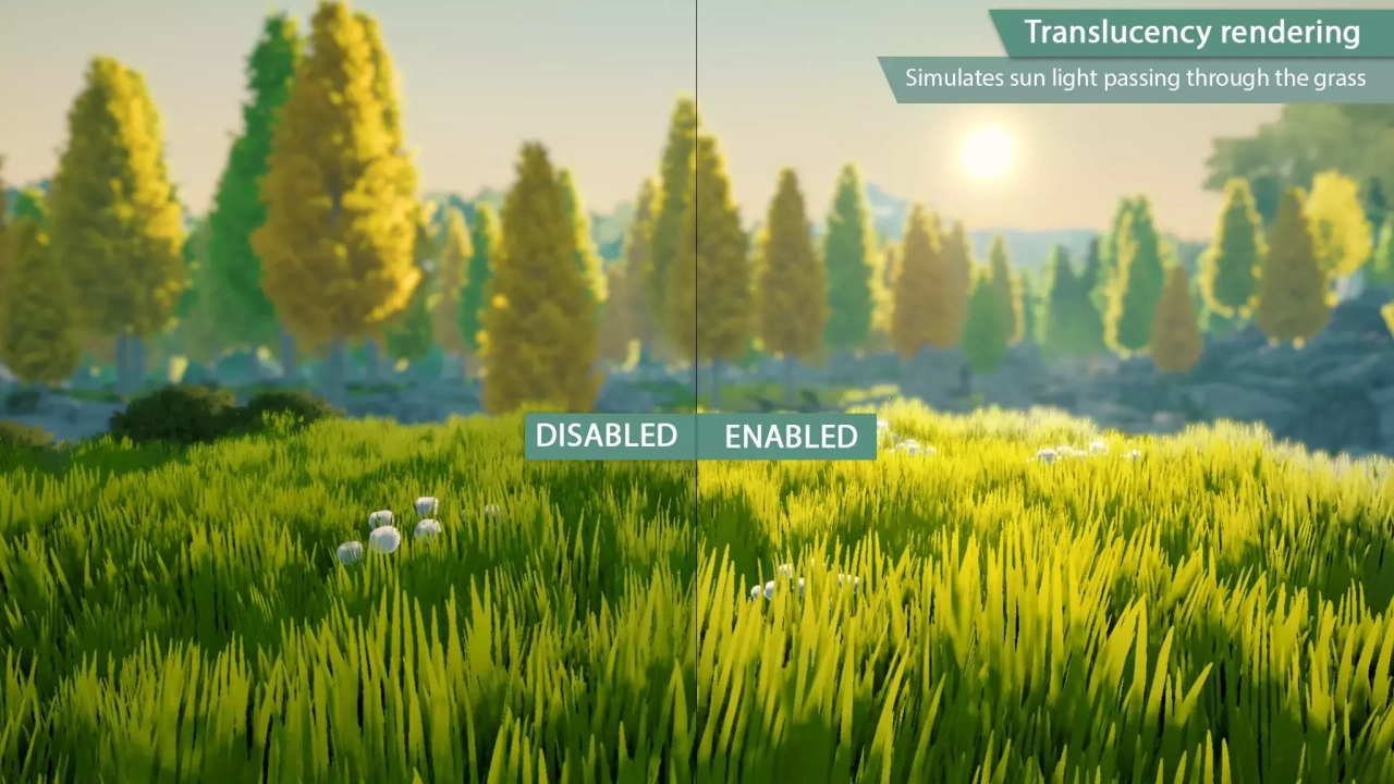 Screenshot #4 - Stylized Grass Shader