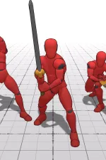 Screenshot #6 - Human Mega Animations Pack для Unity