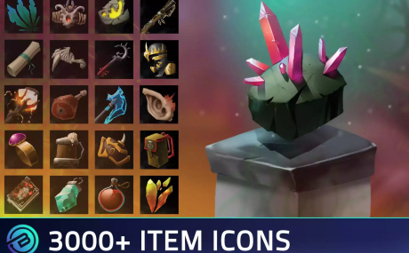 3000+ RPG Item Icons