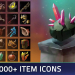 3000+ RPG Item Icons