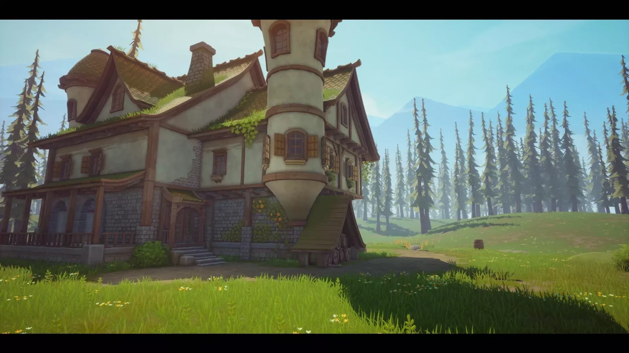 Screenshot #2 - Stylized Medieval House