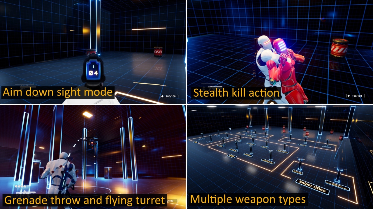 Screenshot #7 - Third Person Shooter Kit UE5.3  v2.1.6