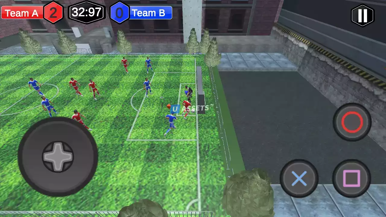 Screenshot #2 - Street Football Game