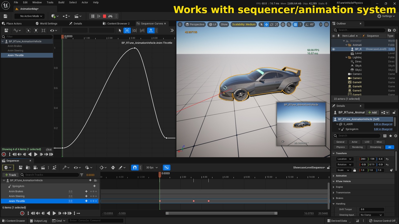 Screenshot #7 - R-Tune Vehicle Physics UE5.4  v1.1.5 (plugin)