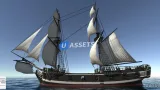 Screenshot #4 - Low/Mid Poly Brig Ship Pack