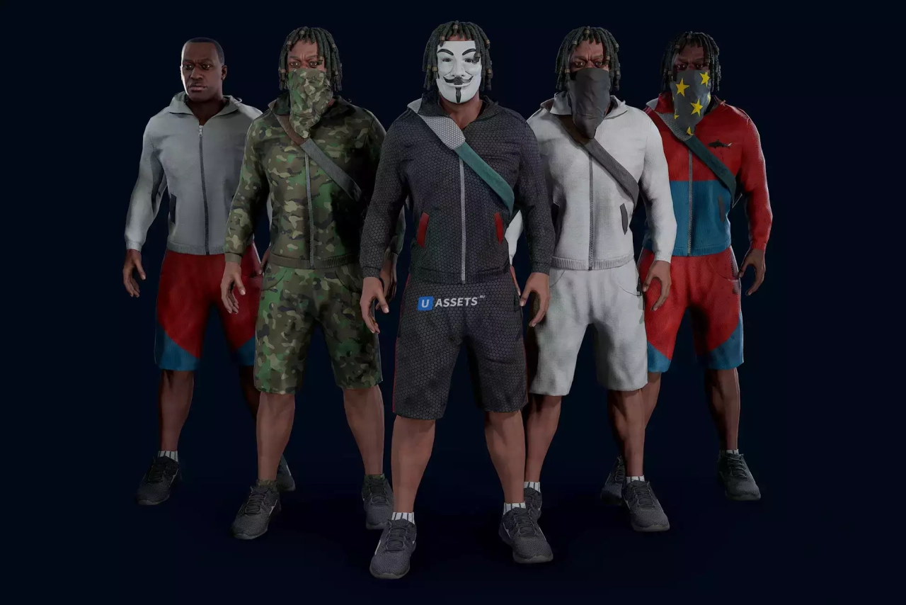 Screenshot #1 - Modern character 3