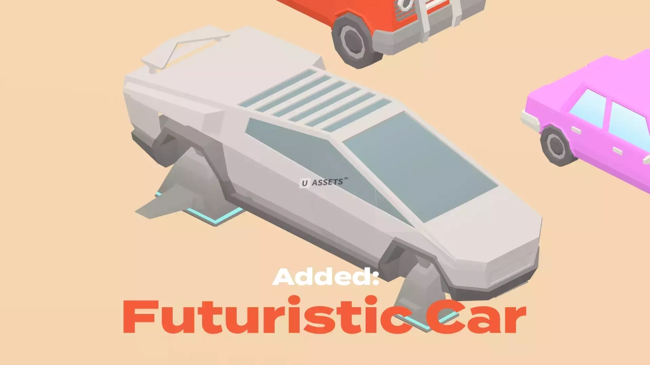 Screenshot #2 - Low Poly: Vehicles