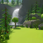 Screenshot #4 - Lowpoly Style Forest Environment