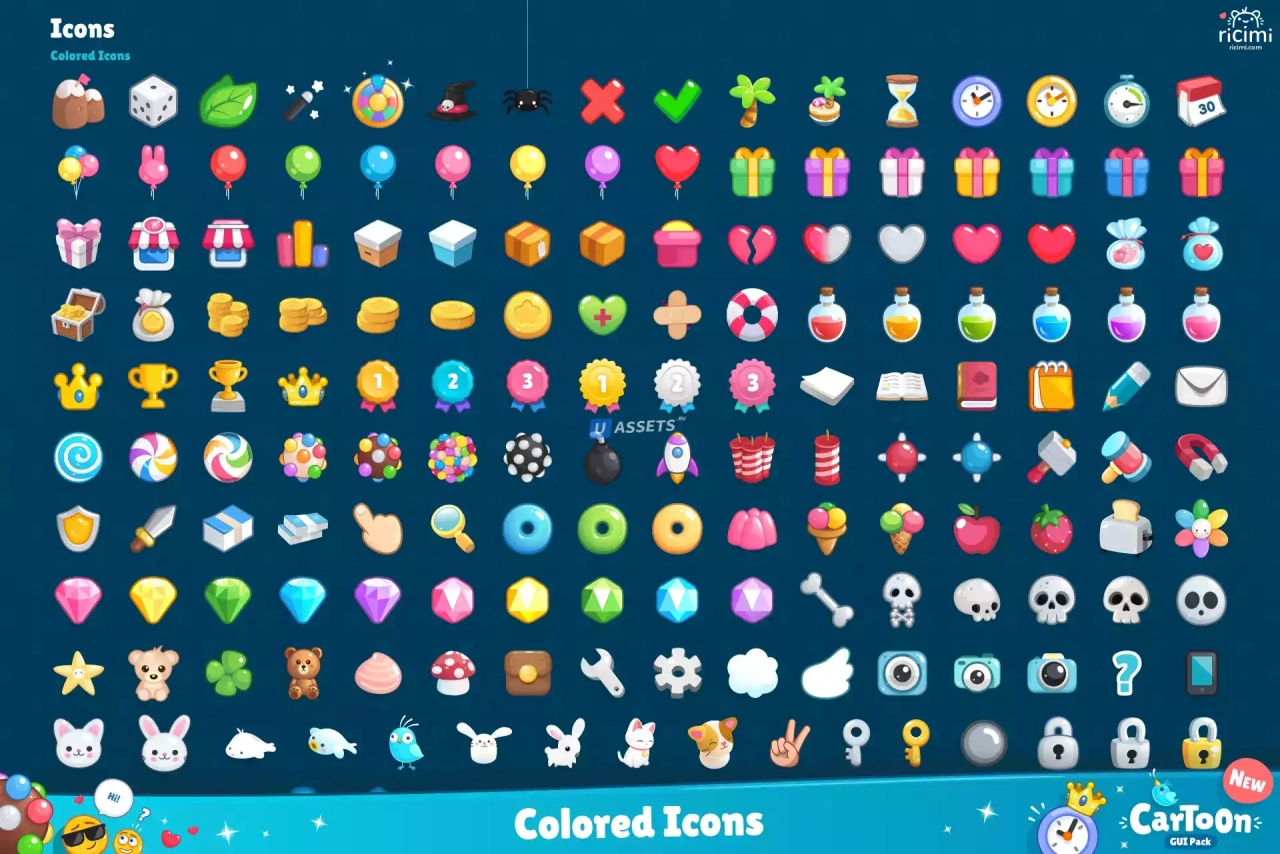 Screenshot #2 - Cartoon GUI Pack