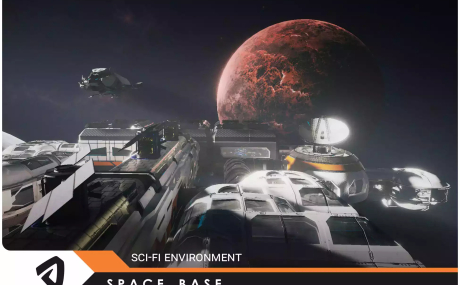 SciFi Space Base