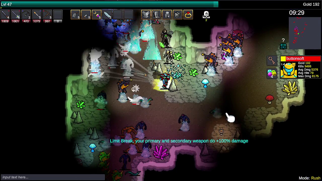 Screenshot #2 - Fantasy Survivors