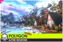 POLYGON - Alpine Mountain - Nature Biomes (URP)