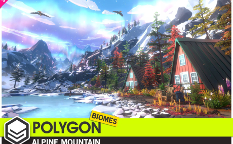 POLYGON - Alpine Mountain - Nature Biomes (URP)