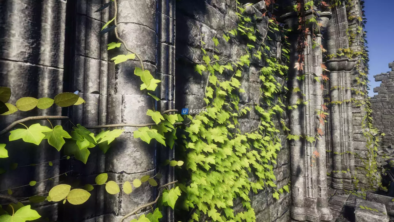 Screenshot #1 - Real Ivy 2 Procedural Ivy Generator